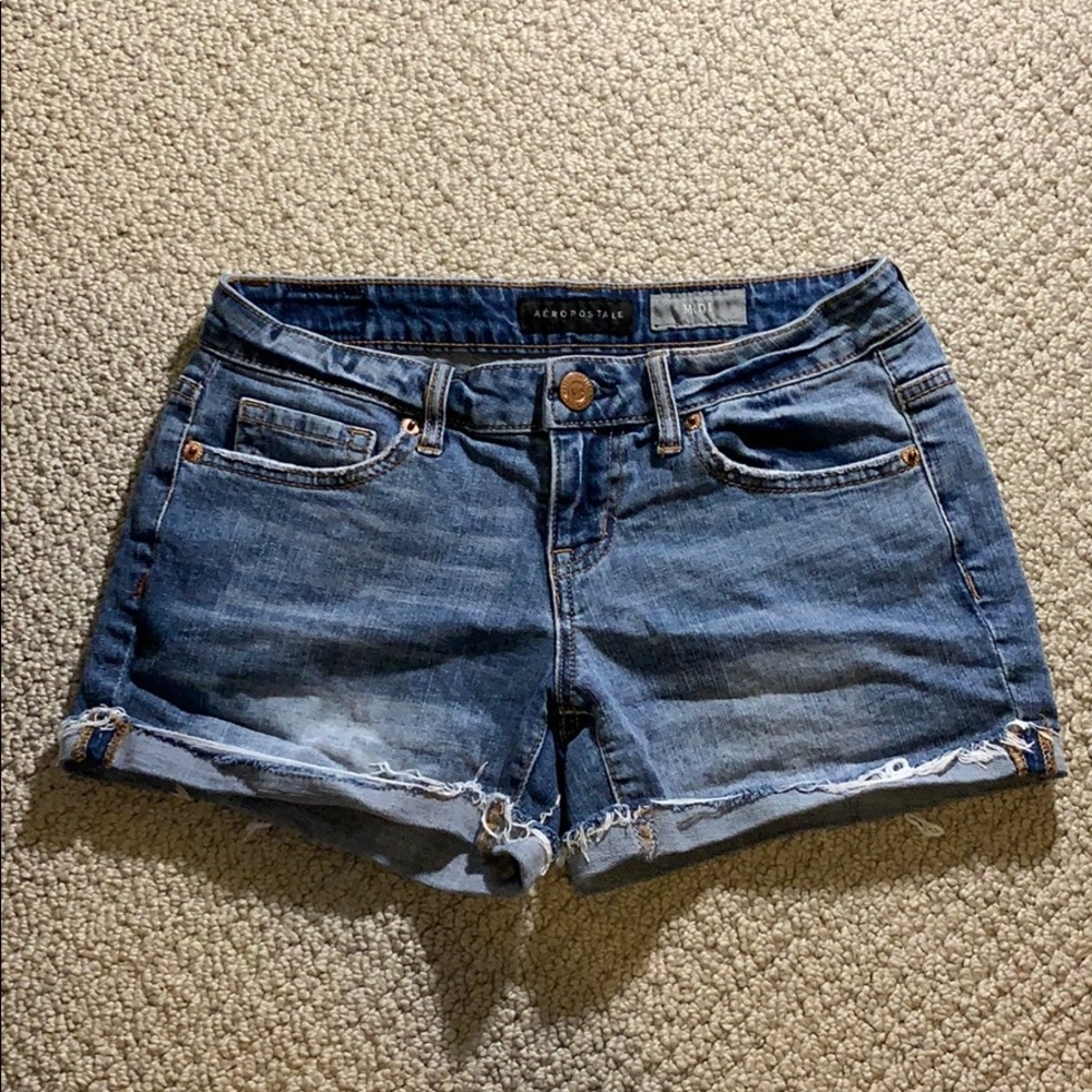 Midi Jean Shorts